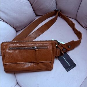 Spikes & Sparrow. Leather pouch. Never worn. Brand new + tags. Genuine leather